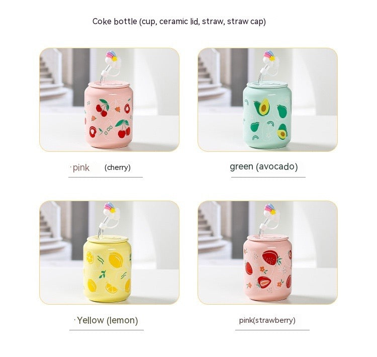 Creative Bottle Ceramic Cup
