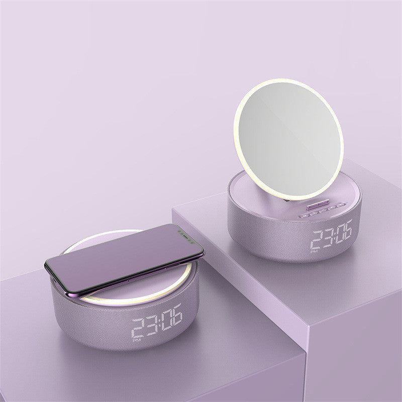 Mirror Wireless Charging Clock