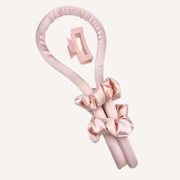 Curling Ribbon Heatless Hair Stes