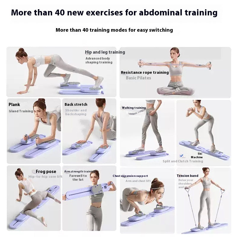 Multifunctional Split Pilates Fitness Board