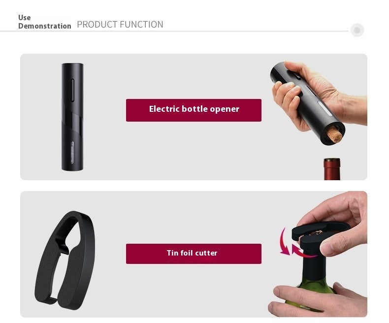 Rechargeable Red Wine Electric Bottle Opener  Set