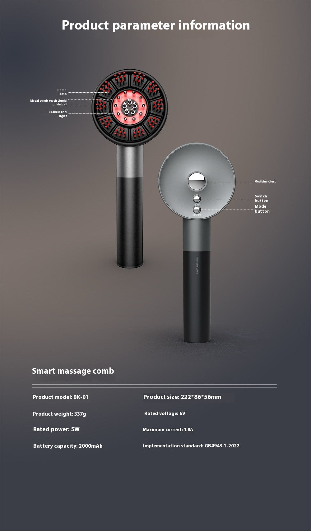 Smart Scalp Massage Comb