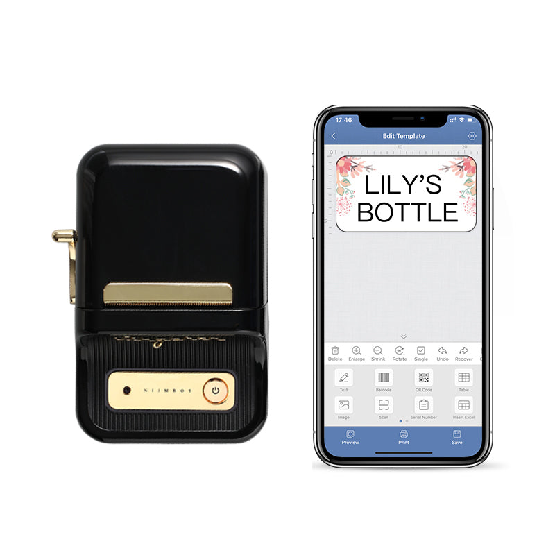 Portable B21 Label Printer