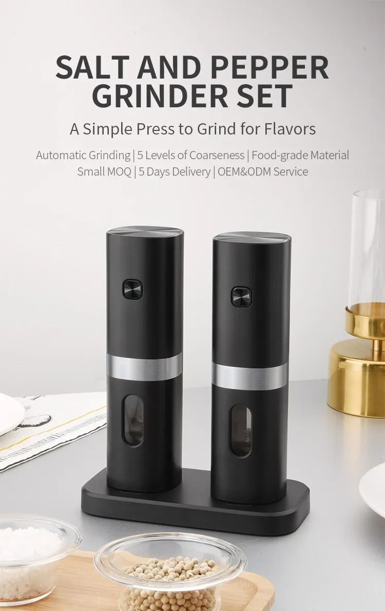 Portable Two-pack Electric Automatic Grinder