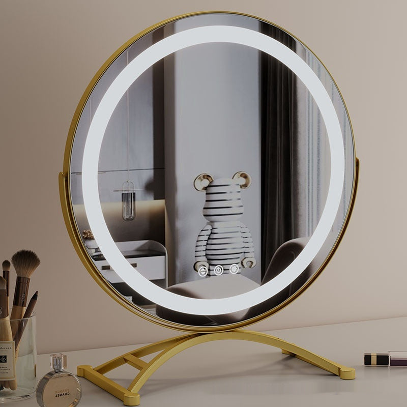 Rotating LED Vanity Mirror for Dressing Table