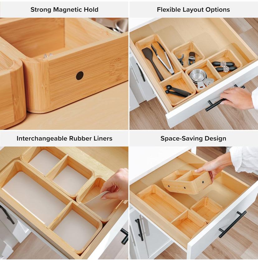 Modular Drawer Organizer Sets