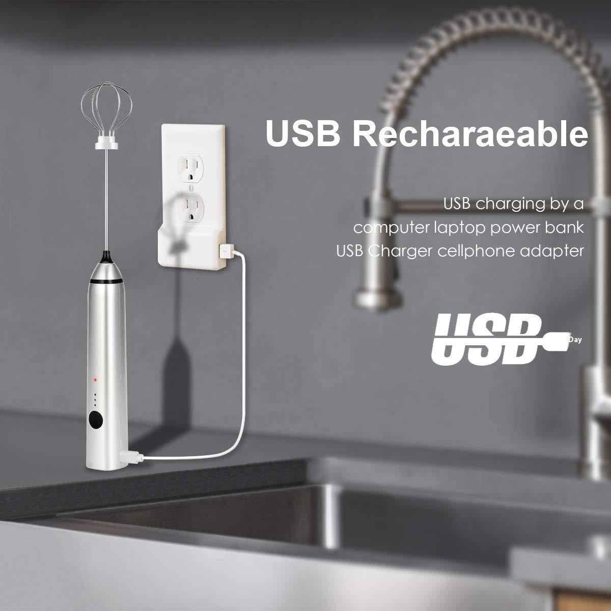 Rechargeable Milk Frother