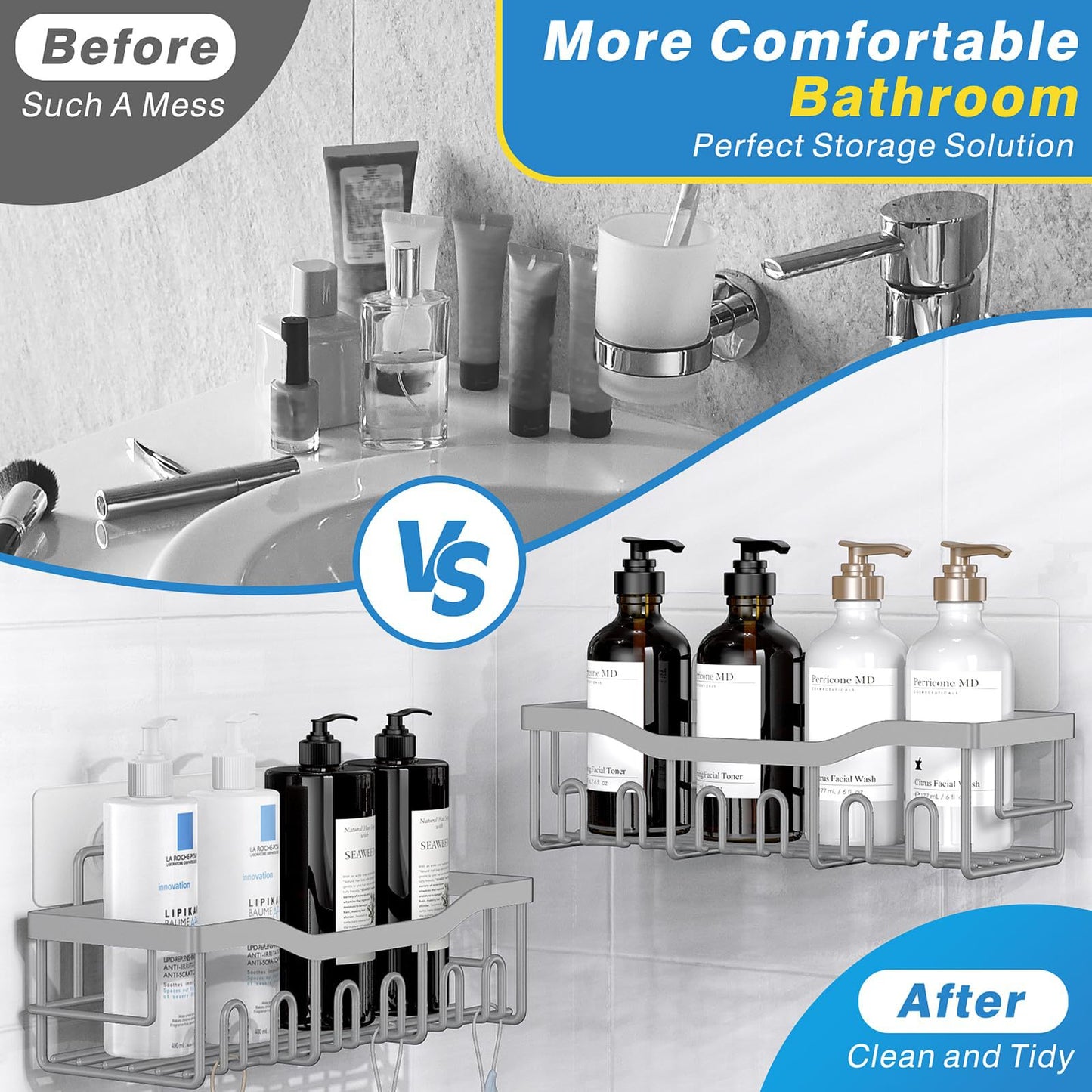 5-Piece Shower Organizer