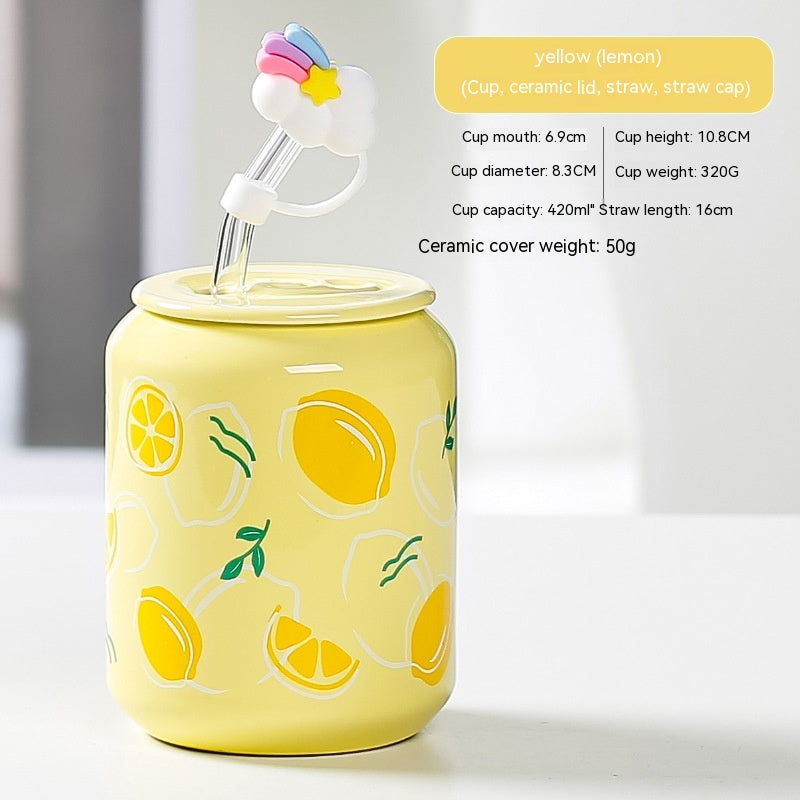 Creative Bottle Ceramic Cup