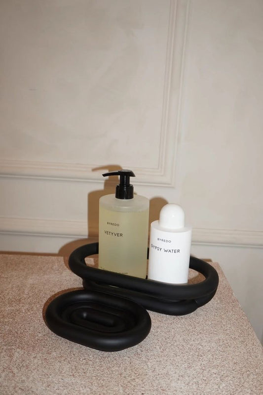 Minimalist Sculptural Soap Dish & Tray
