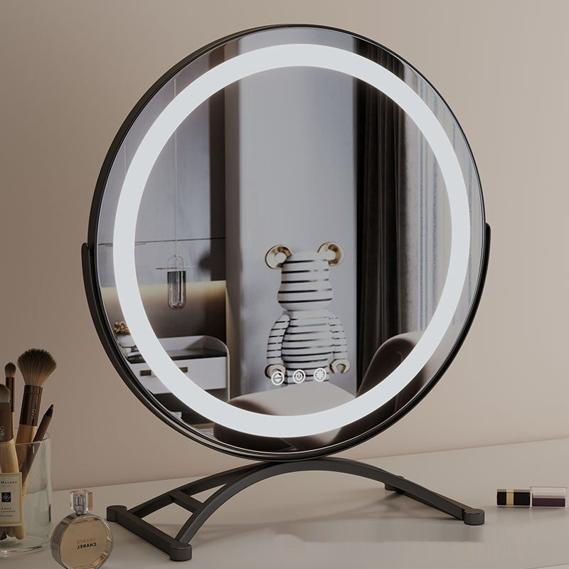 Rotating LED Vanity Mirror for Dressing Table