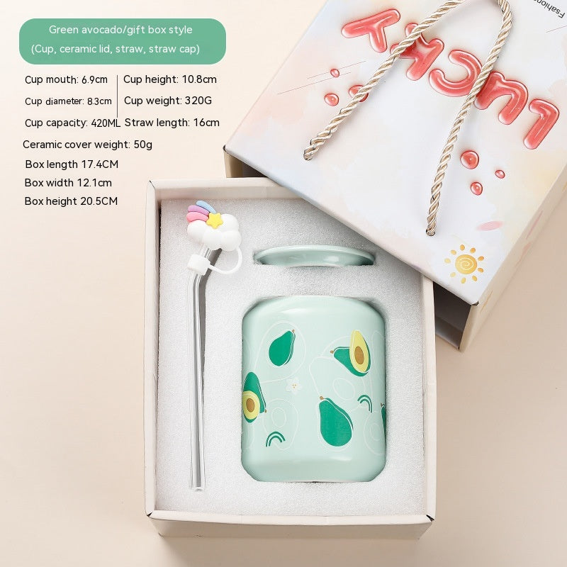 Creative Bottle Ceramic Cup