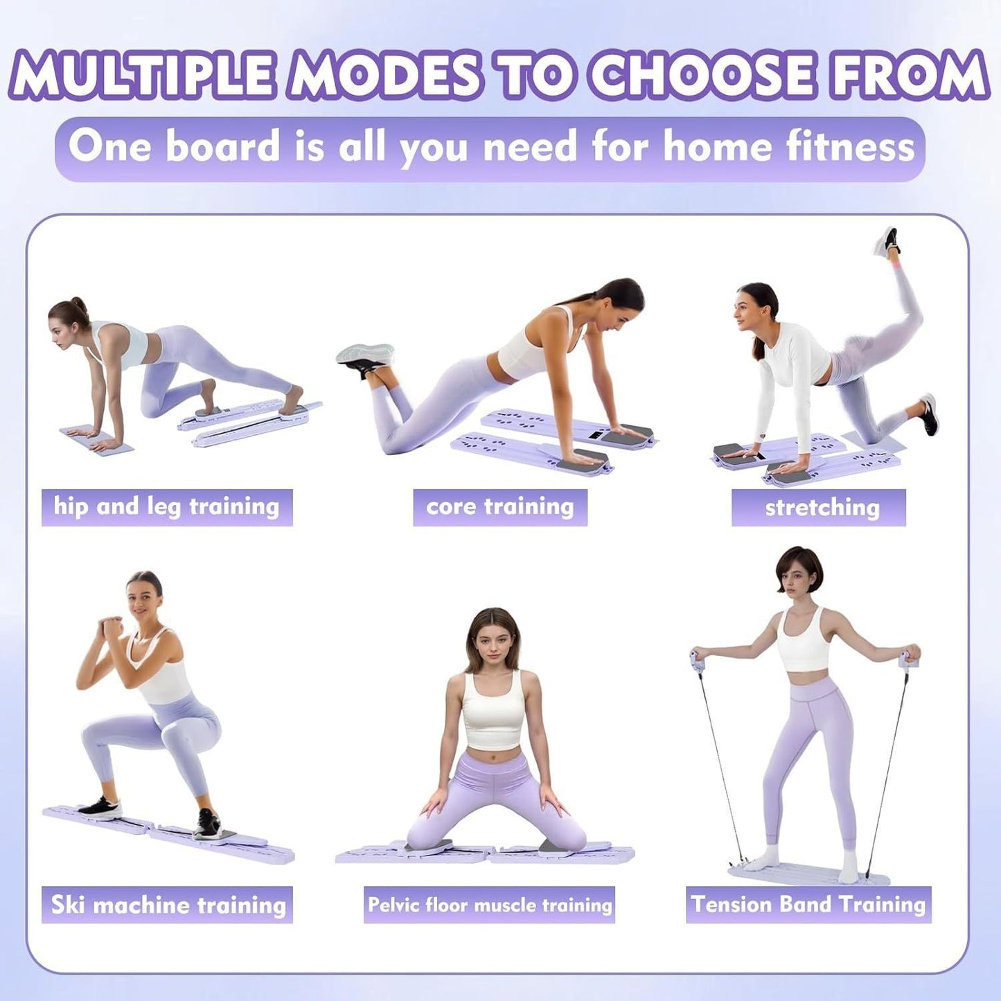 Multifunctional Split Abdominal Pilates Board