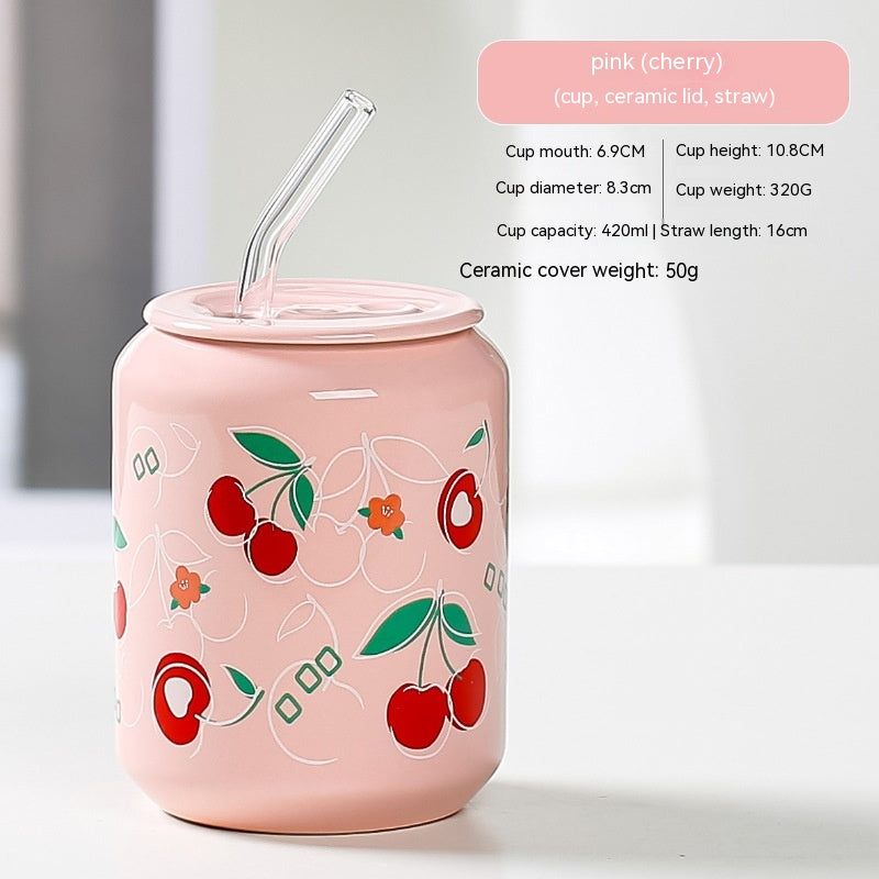 Creative Bottle Ceramic Cup