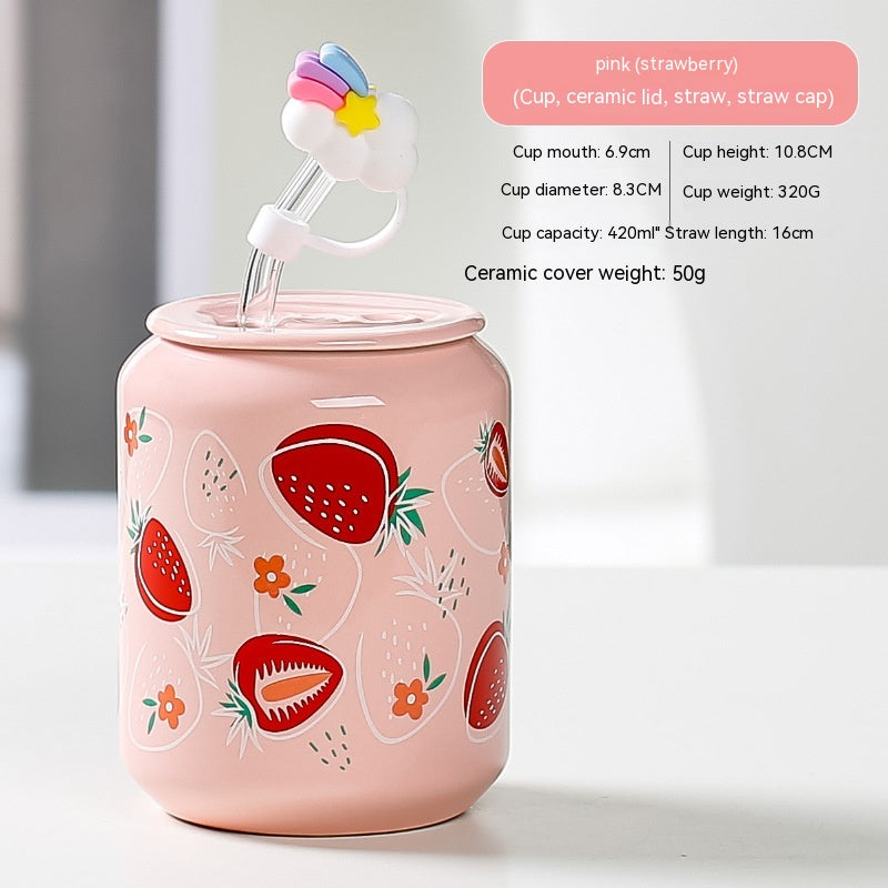 Creative Bottle Ceramic Cup