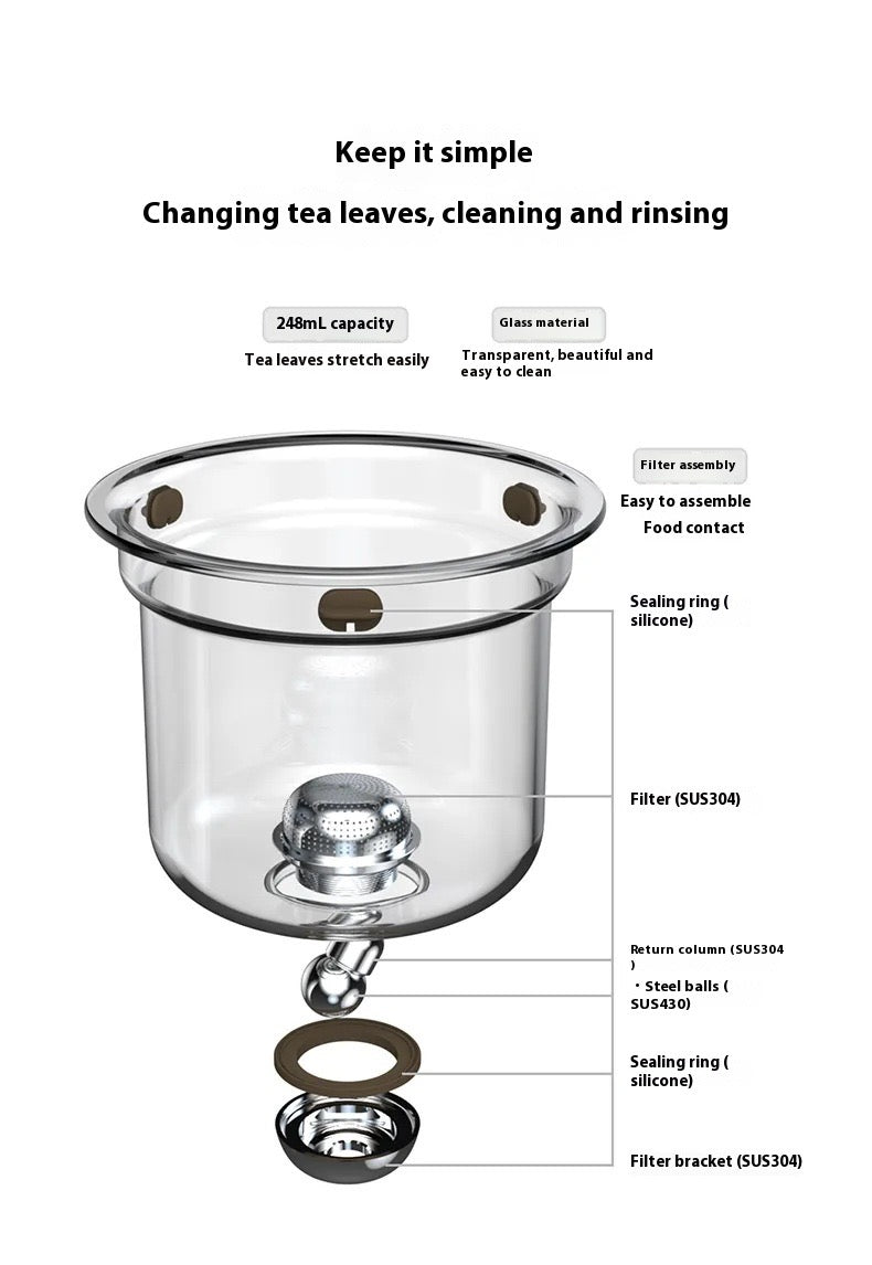 Magnetic Tea Pot