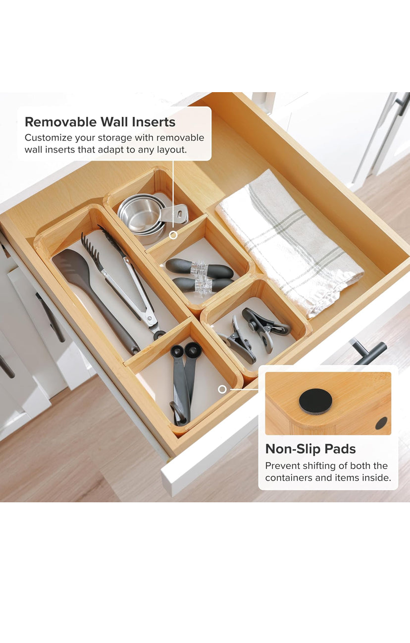 Modular Drawer Organizer Sets