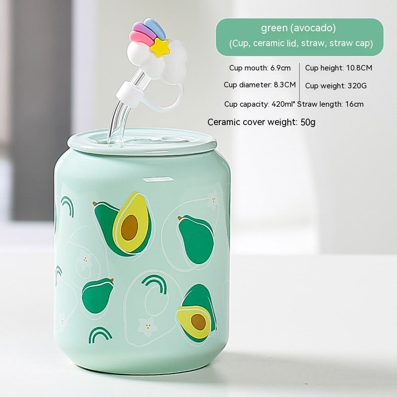 Creative Bottle Ceramic Cup