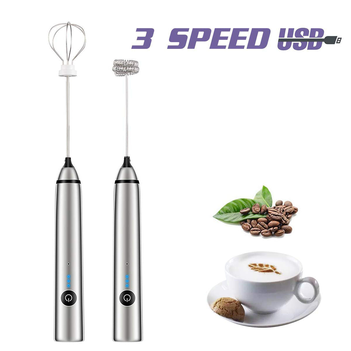 Rechargeable Milk Frother