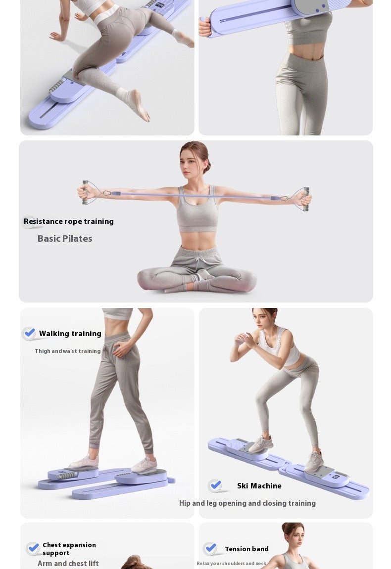 Multifunctional Split Pilates Fitness Board
