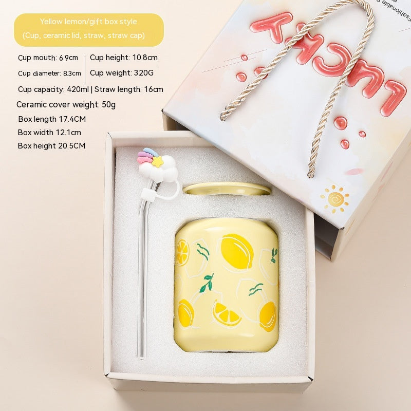 Creative Bottle Ceramic Cup