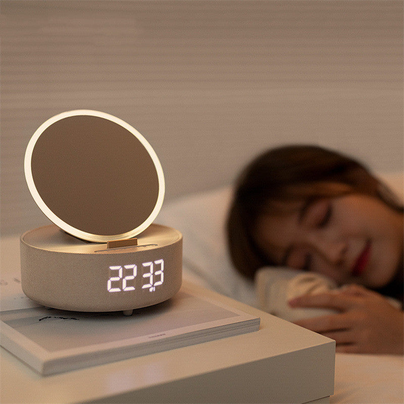 Mirror Wireless Charging Clock