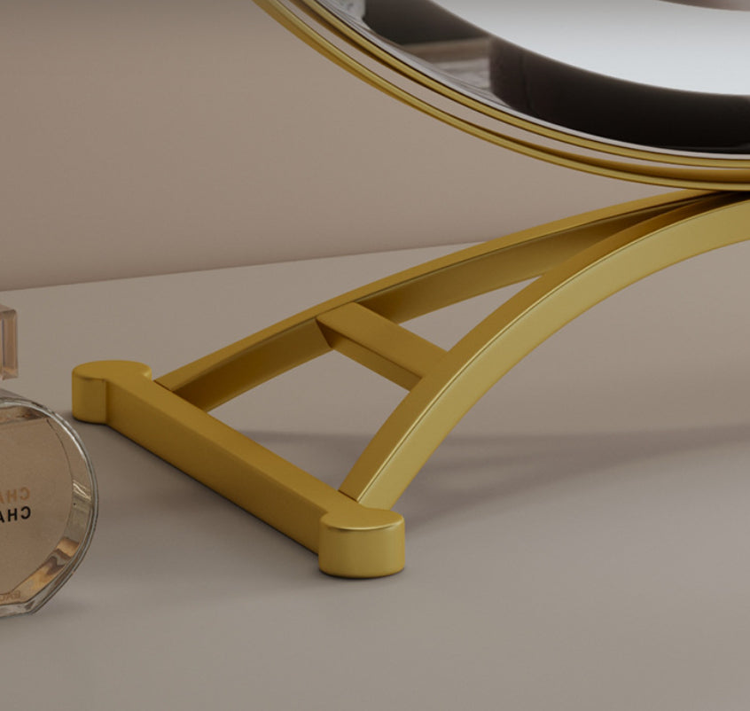 Rotating LED Vanity Mirror for Dressing Table