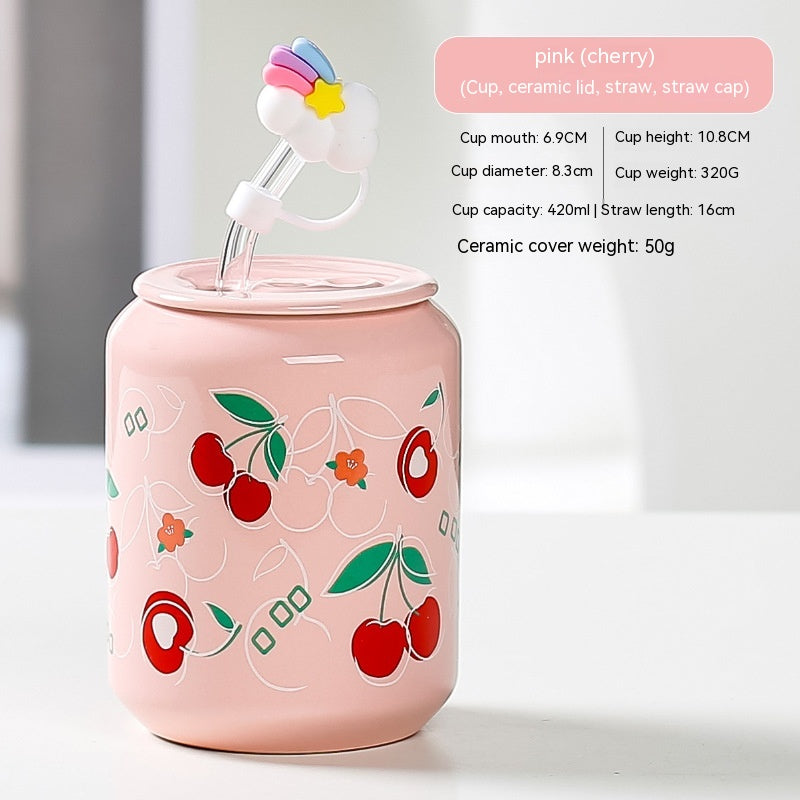 Creative Bottle Ceramic Cup