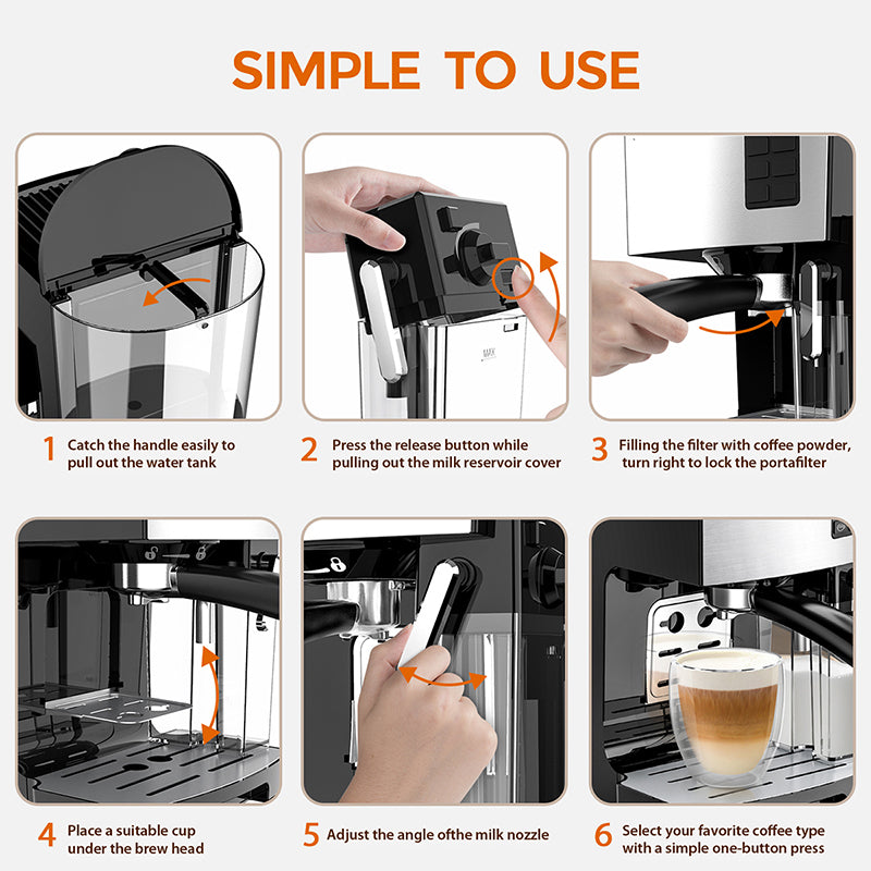 Italian Automatic Coffee Machine