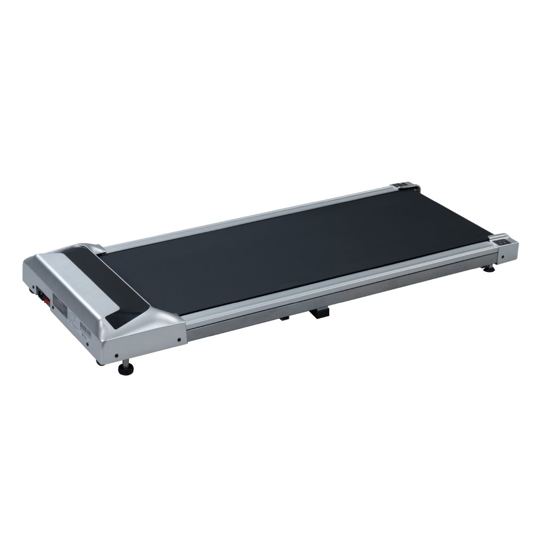 2.5HP Under Desk Treadmill, Portable Walking Pad For Home & Office, Compact Running  Walking Machine With Remote Control, LED Display, Silver