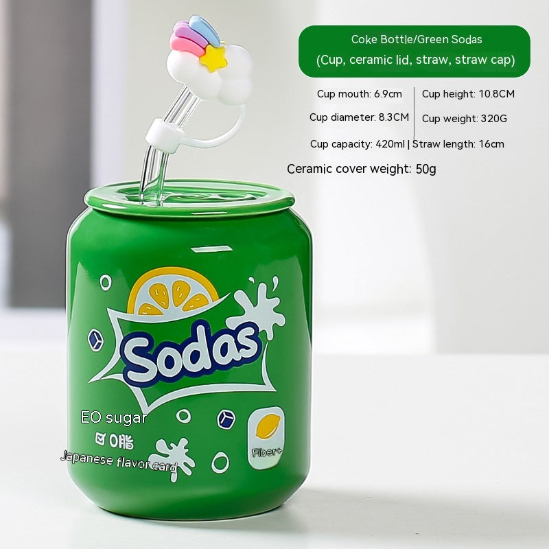 Creative Bottle Ceramic Cup
