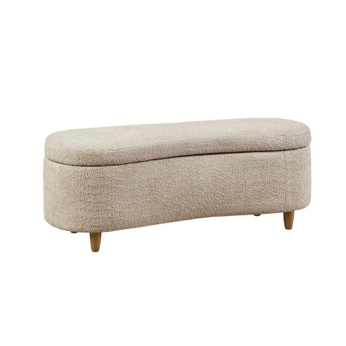 Boucle  Storage Bench