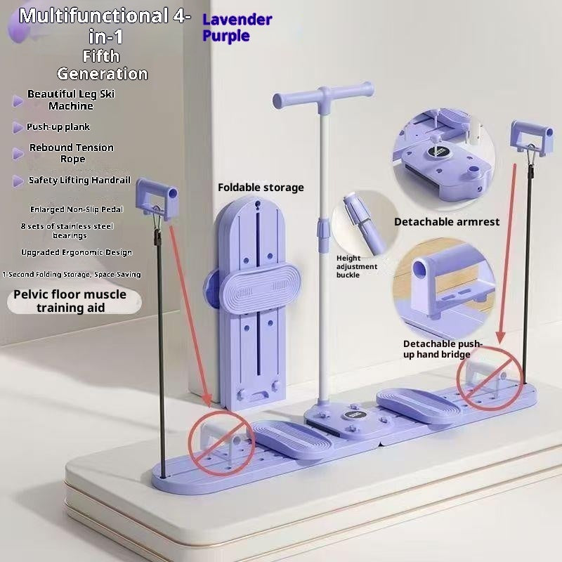 Multifunctional Leg Pelvic Muscle Trainer Fitness Machine