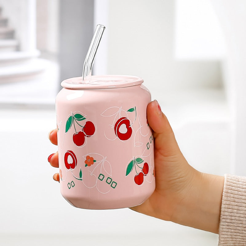 Creative Bottle Ceramic Cup